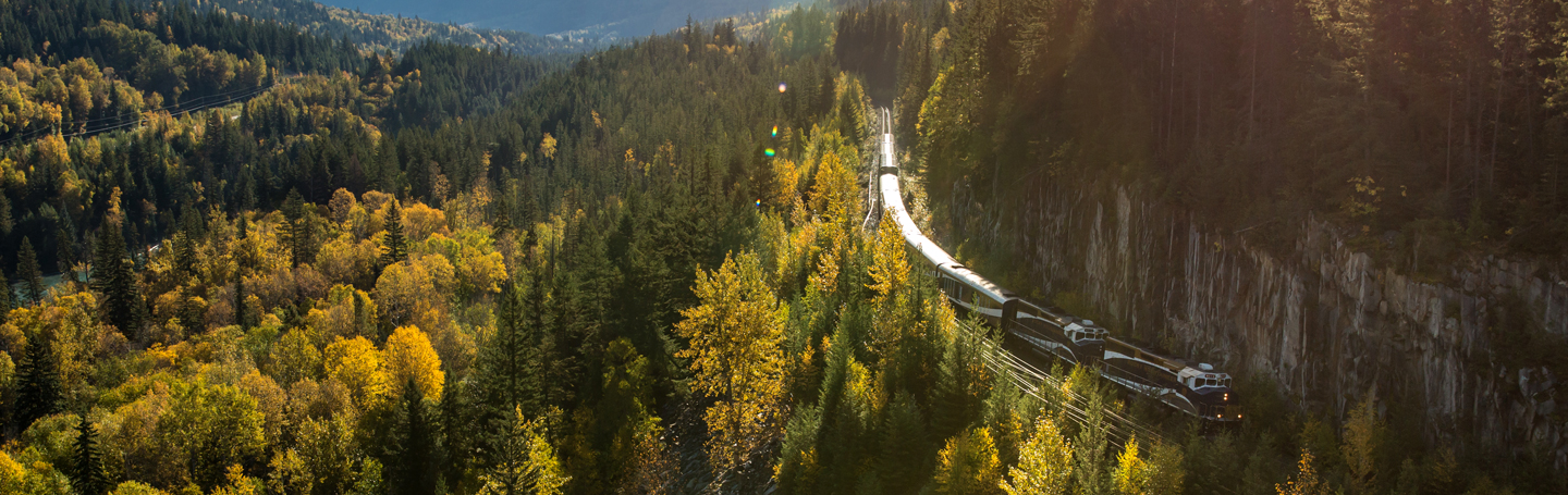 Train Travel through the Canadian Rockies