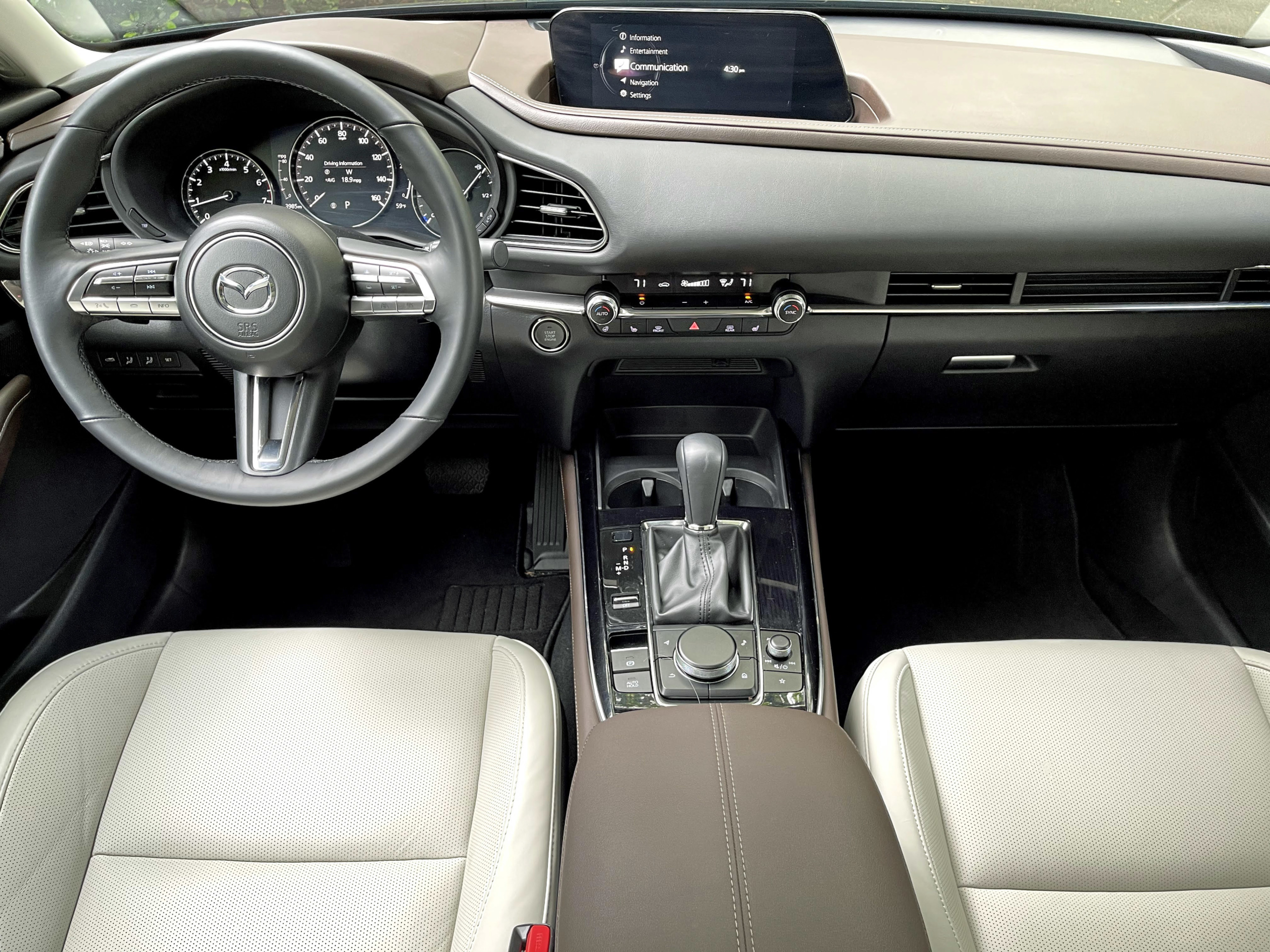 2021 Mazda CX-30 Interior Review  An affordable, premium heavyweight -  Autoblog