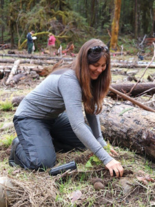 Tree planting is part of many volunteer vacations