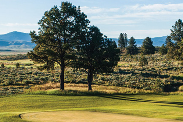 Golfing at Haymaker Golf Course.