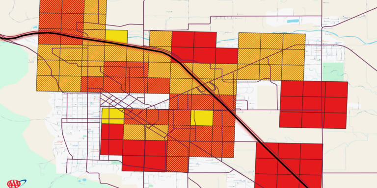 AAAFTS Spillover Speeding - La Grande hot spots 4-25-2024