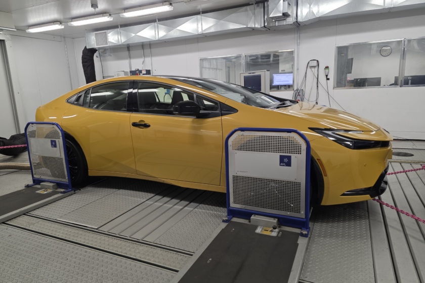 ToyotaPrius Hybrid electric vehicle EV temperature testing 5-2026